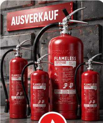 Feuerlöscher Ausverkauf